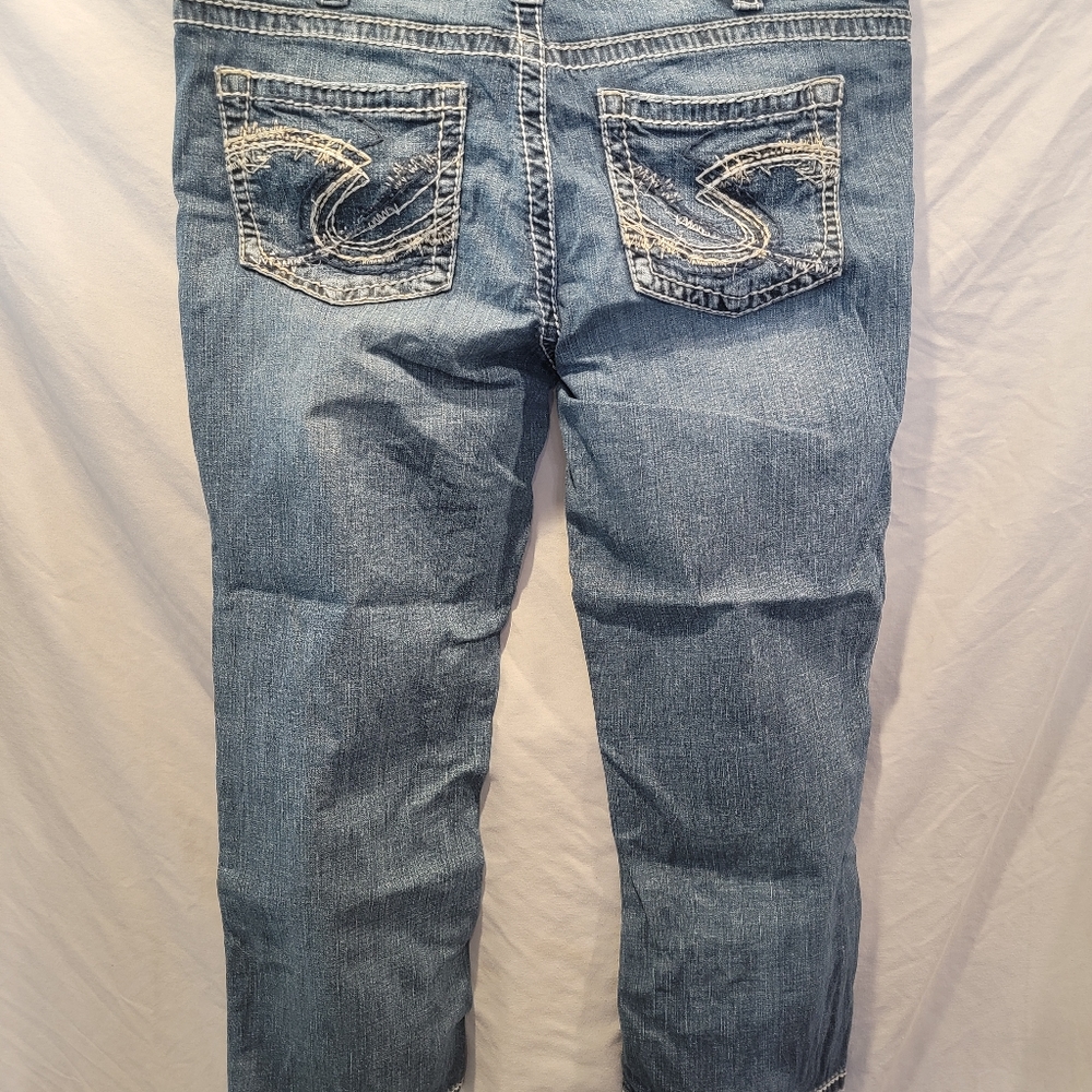 Silver Brand Aiko Capri size 32W x 22L